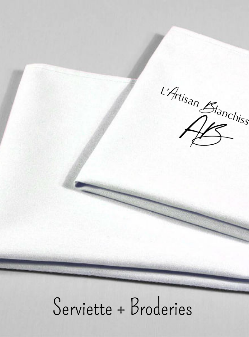 Serviette de Table L'Artisan Blanchisseur